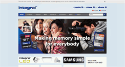 Desktop Screenshot of integralmemory.com